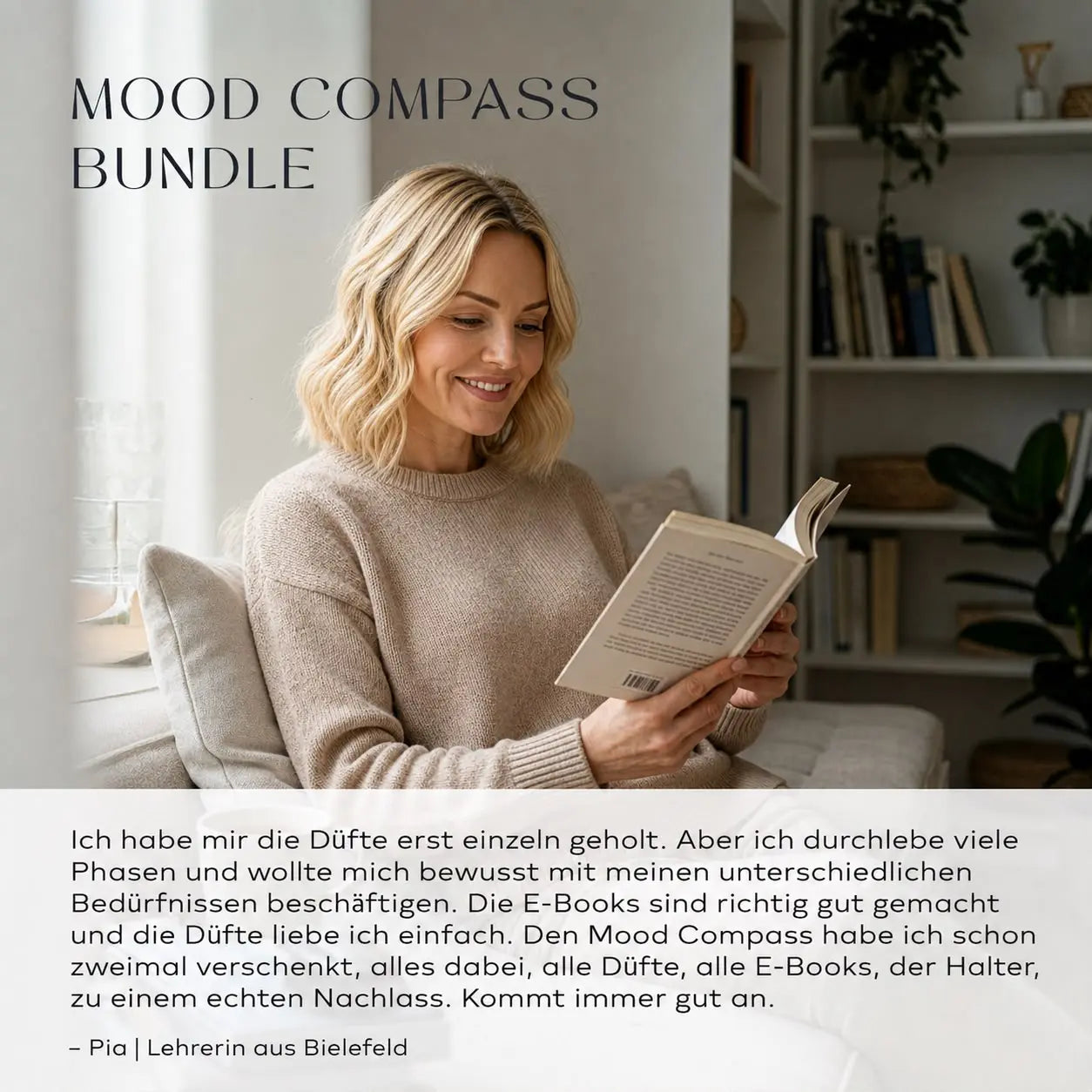 Mood Compass Moodbild mit Räucherstäbchen-Set