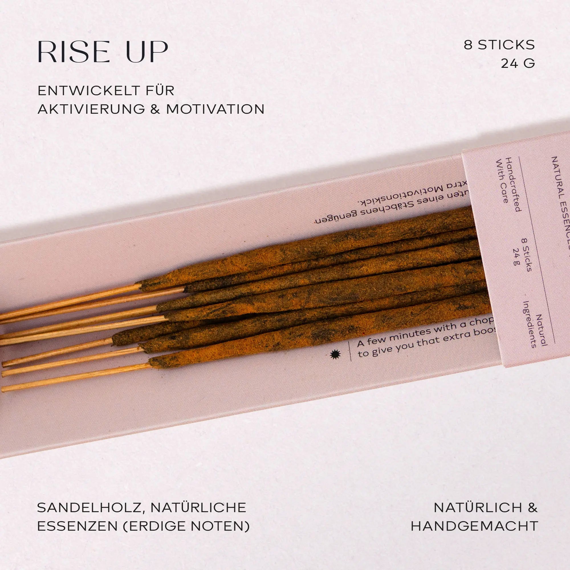 Nahaufnahme Rise Up Räucherstäbchen