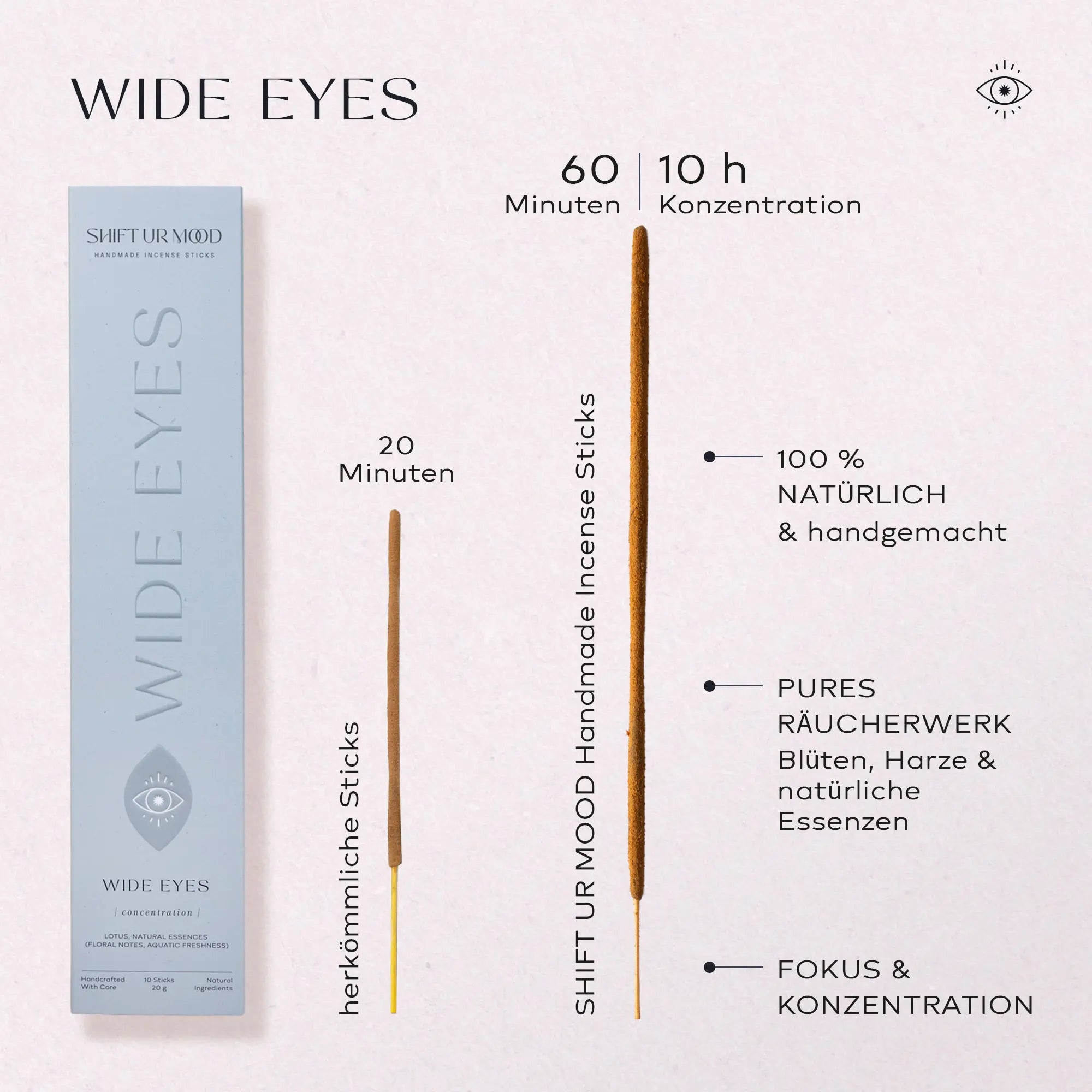 Wide Eyes Räucherstäbchen vs. andere Anbieter