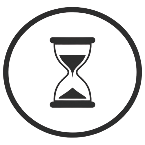 Icon für langanhaltenden Duft und Brenndauer